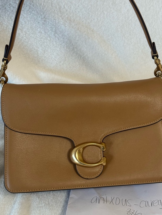 Coach Handbags - Coach Tabby Shoulder Bag in Tan with Gold Hardware